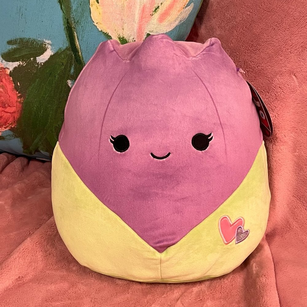 NWT Jackie the Purple Tulip Squishmallow